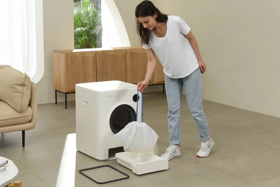 cat litter box automatic