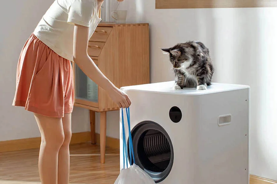 litter robot enclosure