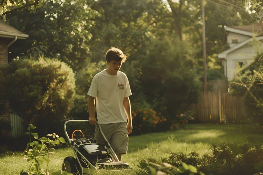 battery cordless lawn mower