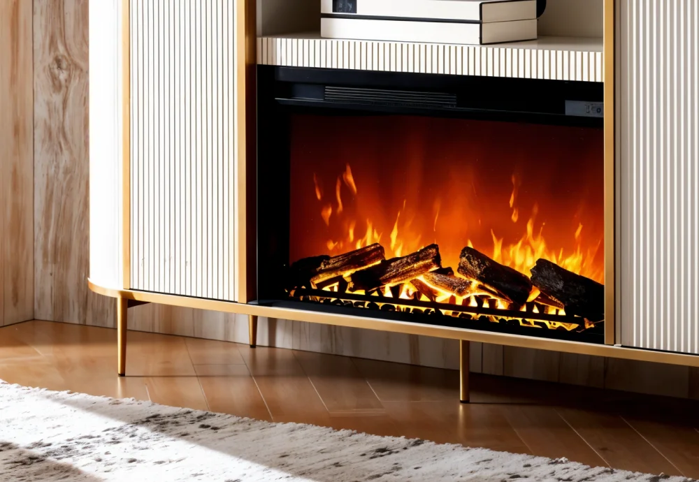 tv stands with electric fireplace