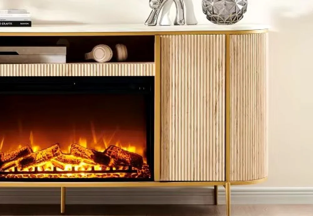 tv stands with electric fireplace