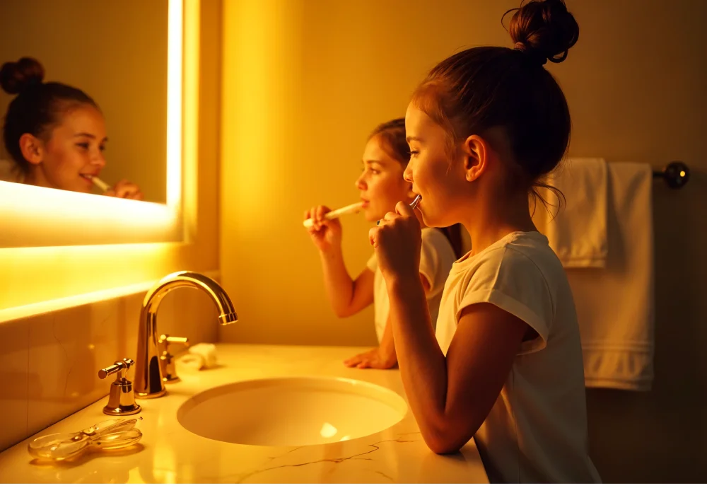 bathroom vanity mirror