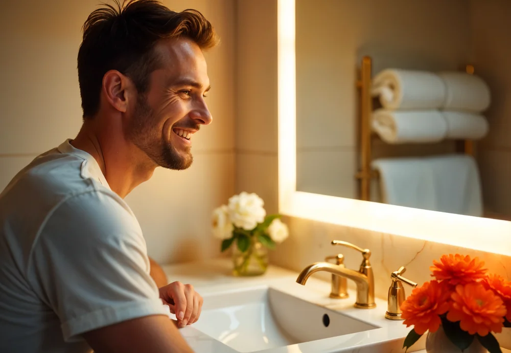 bathroom vanity mirror