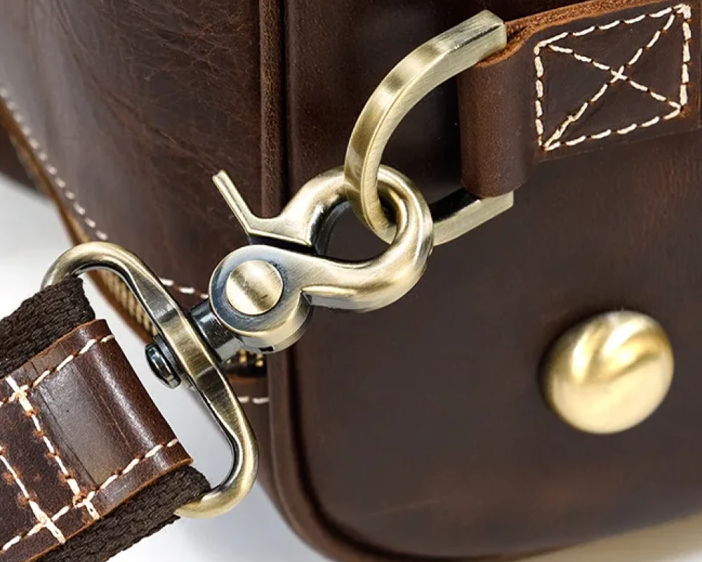 leather travel carry on bag